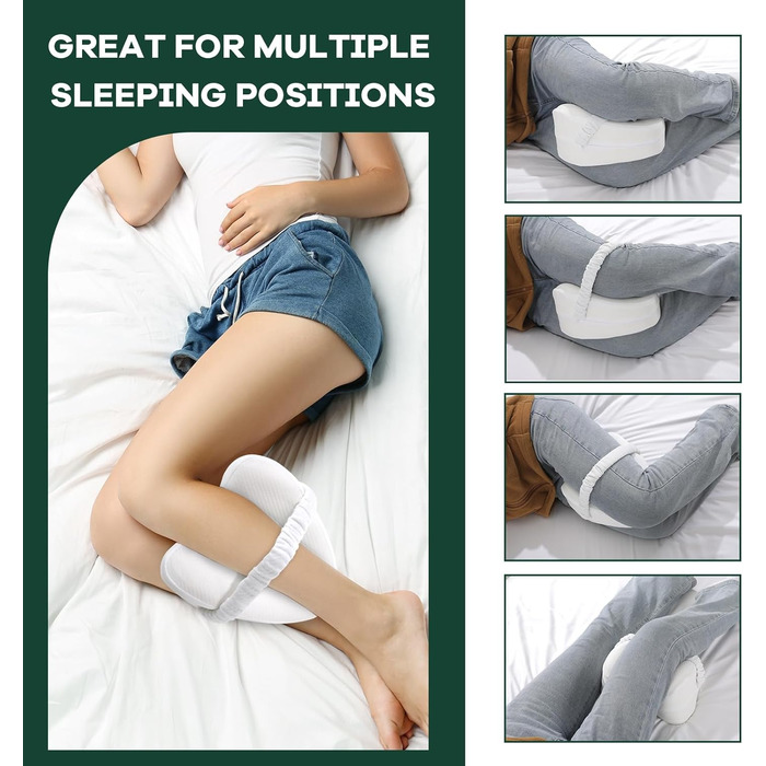 Змінні накладки на подушки для ніг, Тільки накладки на подушки для колін Наволочка для подушки для колін у формі серця, Синьо-білий/Розкішний сад 2 шт., 2 шт.