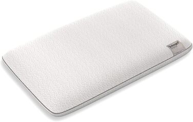 Ортопедична подушка для шиї Technogel Deluxe запатентована, не містить шкідливих речовин та сертифікована гелева подушка для шийного відділу хребта для сну на спині та боці, включаючи наволочку 66x40x07 см (1 упаковка)