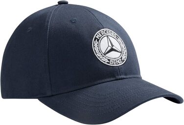 Кепка Mercedes-Benz Collection Cap MB Classic Collection Men Чоловіча кепка з синього бавовни Navy, Offwhite