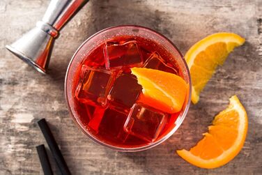 Келихи Negroni Набір для коктейлів з 3 предметів Alfredo - Казковий для Negroni, 355 мл, чисте задоволення, включаючи подвійний джигер для змішування, 251.151