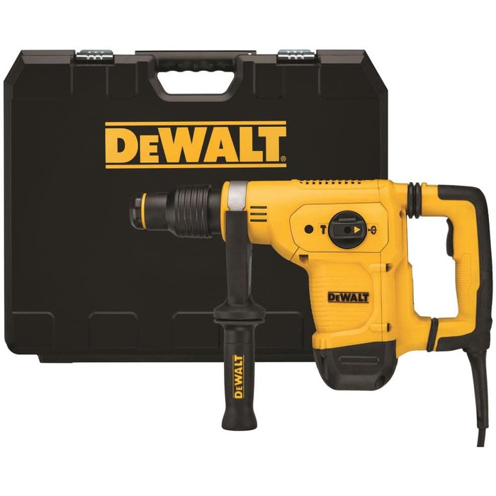 Перфоратор DEWALT SDS MAX, 10,5 А, 7,1 Дж, 5,4 кг, зменшена вібрація, дротовий (D25810K)
