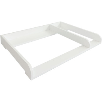 Пеленальний блок сумісний з комодами Hemnes тощо. 108x80x10 см біле дерево МДФ пеленальний блок преміум-класу з роздільною перегор