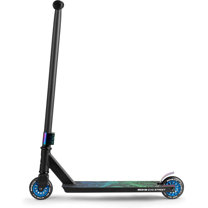 Трюковий самокат Soke EVO Street ABEC-9, чорний