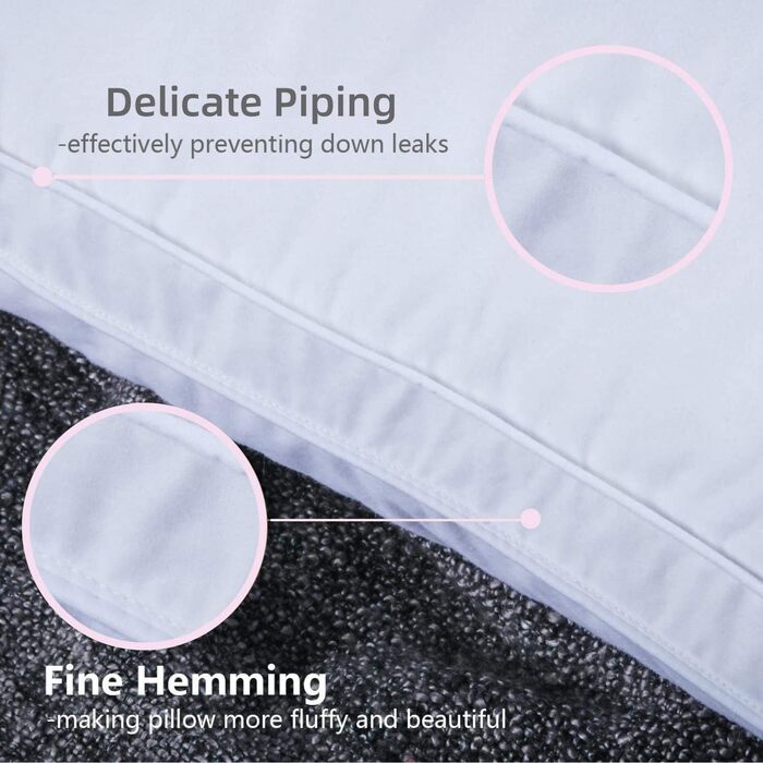 Подушка для немовлят Aisawate з наволочкою - 33x48 см М'яка дитяча подушка з органічної бавовни для сну - Подушка для немовлят, що