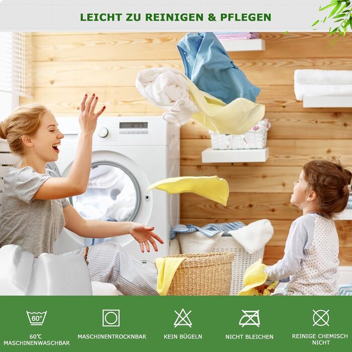 Наматрацник GRT 140x200 см, водонепроникний наматрацник з бамбукового 3D повітряного бамбукового волокна, захисний чохол для матраца на ремені, підходить для матраців висотою до 30 см, 140 200 см