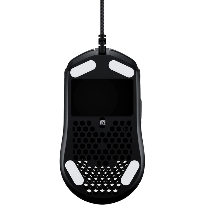 Ігрова миша HyperX Pulsefire Haste - надлегка, 59 г, стільниковий корпус, шестигранний дизайн, кабель HyperFlex, до 16 000 DPI, 6