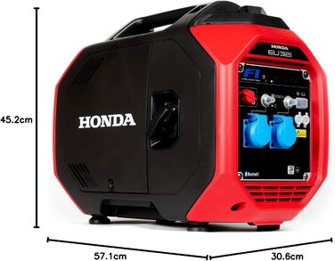 Генератор Honda EU 32i, 3200 Вт (2 розетки Schuko)