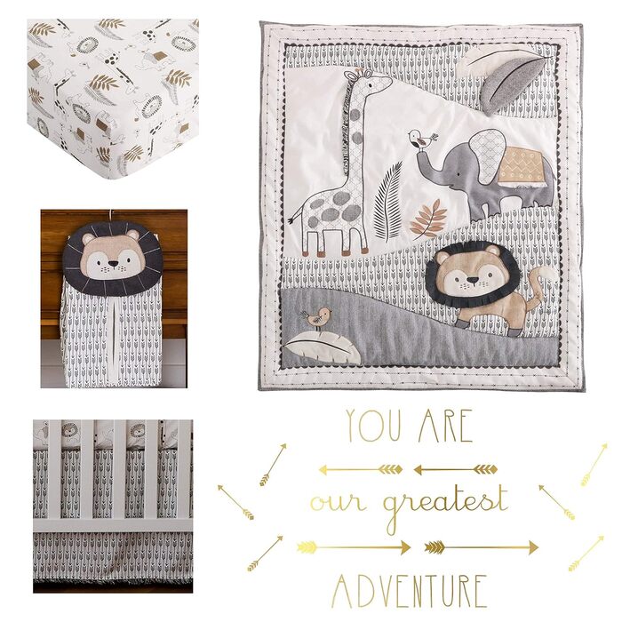 Комплект постільної білизни для дитячого ліжечка Танзанія