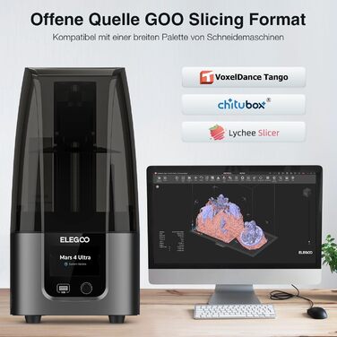 Принтер, полімерний 3D-принтер із монохромним РК-дисплеєм 9K, підключенням до Wi-Fi, простим вирівнюванням, плівкою ACF Release Li