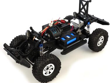 Позашляховик-краулер Dirt Pioneer 4WD 110 RTR, Сріблястий