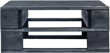 Вуличні піддони для пуфів Wood Black,45761