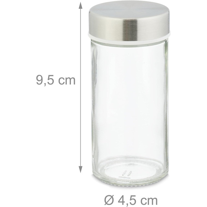 Карусель для спецій Relaxdays, 12 банок для спецій, підставка для спецій, що обертається на 360, ВxГ 21 x 21 см, бамбук, полиця для спецій, натуральний колір