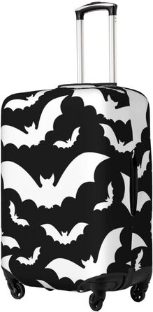Чохол для валізи на Хелловін з літаючими кажанами, міцний, для туристичних сумок, 45.7 - 81.3 см, розмір M, поліестер
