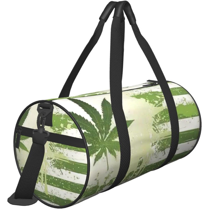 Дорожня сумка-циліндр з квітковим візерунком, спортивна сумка для чоловіків та жінок, сумка-мішок, спортивна сумка