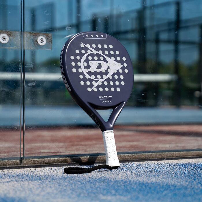 Ракетка для паделя Dunlop Lumina – ексклюзив на Storeo, графітова рамка, Pro Eva Core, 365 г, темно-сірий