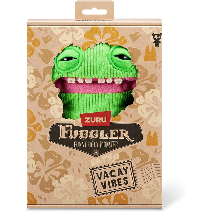 Плюшева іграшка ZURU Fuggler, Смайлі О Райлі, серія "Настрій Відпустки", 23 см