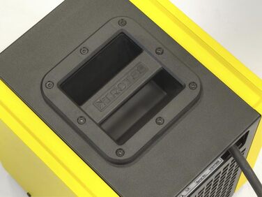 Електричний обігрівач TROTEC TEH 30 T, будівельний обігрівач потужністю 3,3 кВт та міцним захисним покриттям