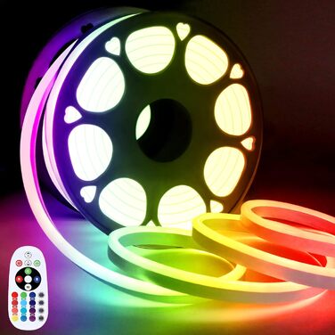 Світлодіодна стрічка Uaresoo 30 м Led Strip - Світлодіодна стрічка з мотузковими ліхтарями з дистанційним керуванням, водонепроникні струнні ліхтарі IP65 для Різдва, вечірки, прикраси дому