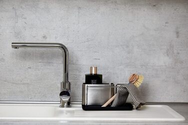 Високоякісний органайзер для мийки з нержавіючої сталі, мийка з великою кількістю місця для зберігання засобу для миття посуду, га