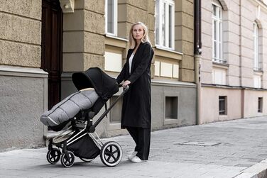 Муфта для коляски з овчини TULAVARIO - муфта для коляски з овчини (діти від 6 - до 36 місяців), виготовлена з медичного хутра, в к