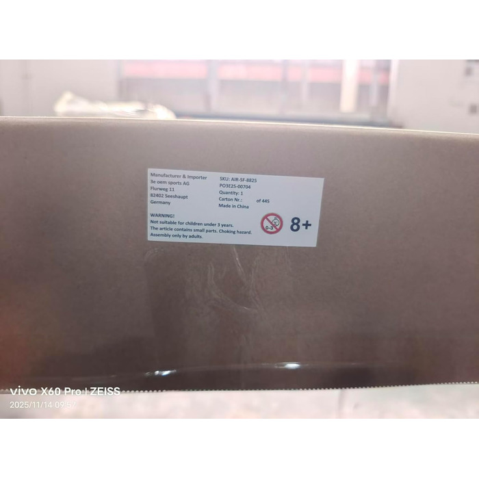 Світлодіодний стіл для аерохокею від FASports, аерохокей для дітей/підлітків віком від 8 років, стіл для аерохокею з повітряними штовхачами та шайбами, що світяться Solar Fury 138x67x82 см