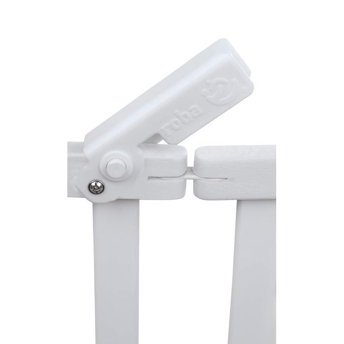 Розкладне ліжко roba Fold Up 60 x 120 - Складане дерев&39яне дитяче ліжечко - Регульоване у 2 напрямках - Ліжечко на колесах, що економить місце - Біле