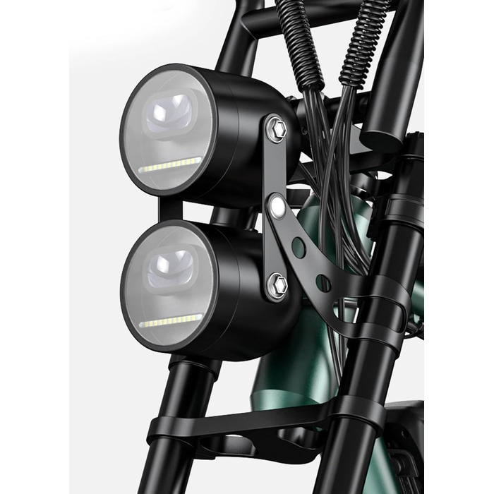 Чоловічий електричний велосипед ENGWE E-Bike - Електровелосипед з однією батареєю/2 батареями, 20 товстих шин 4,0 дюйма, чоловічий електричний велосипед із запасом ходу до 75 км/150 км/90 км/170 км, 7-швидкісний електричний велосипед, M20/M1 білий M20 2 б