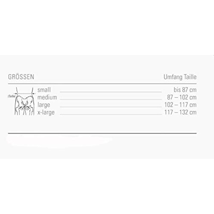 Опора для живота Bort PostOban SOFT, грудна клітка, 26 см, велика