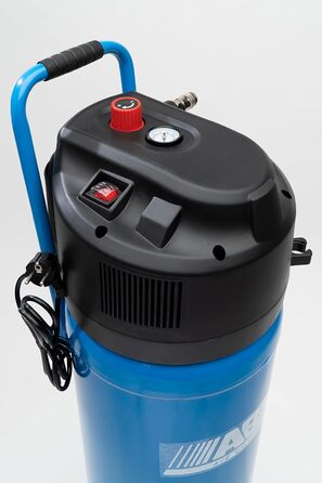 Вертикальний повітряний компресор EASE-AIR 50V, безмасляний повітряний компресор, максимальний тиск 10 бар, потужність 2 к.с., бак