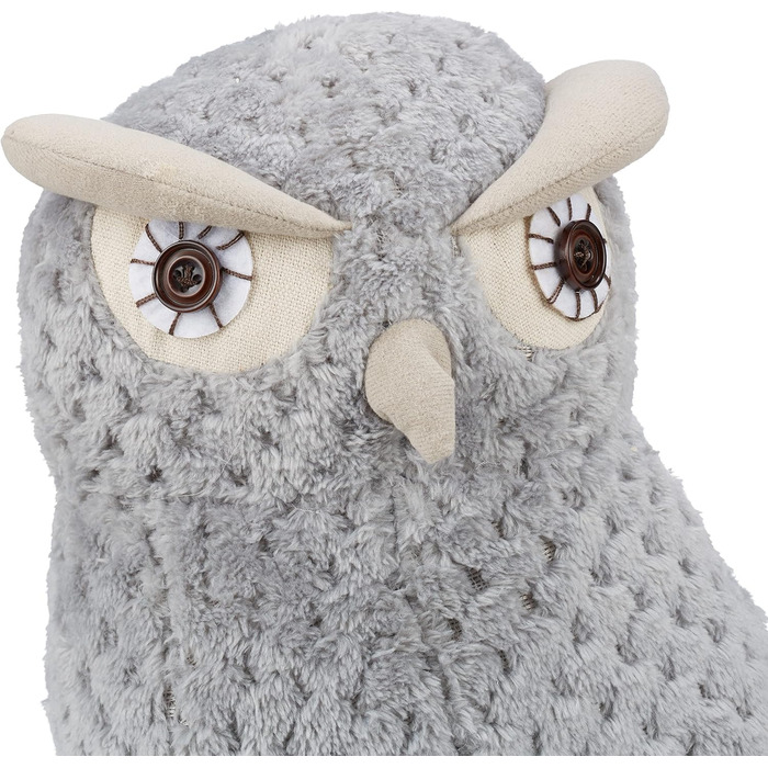 Дверний обмежувач сова, важкий дверний обмежувач, виготовлений з тканини, піщаний наповнювач, декор, дверний мішок для підлоги, Вх