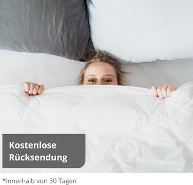 Улюблена 194583 Подушка Стьобана подушка Дихаюча верхня частина з прохолодної тканини Регульована висота Мікрофібра Зроблено в ЄС Стандарт Oeko-Tex 100 Можна прати при 60 градусах 80 x 80 см, біла, (1 упаковка) 1