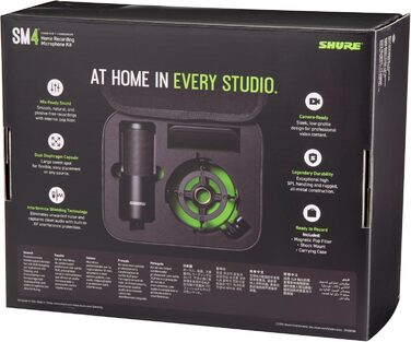Набір для запису Shure SM4 студійний конденсаторний мікрофон з XLR
