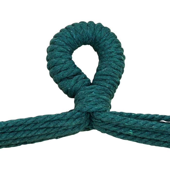 Підвісне крісло з 2 подушками - Гамак для сидіння - Вибір кольору смарагдовий (зелений) або аквамариновий (синій) - Сертифіковано TV до 240 кг - Підвісне сидіння, гойдалка, крісло-гойдалка на 360