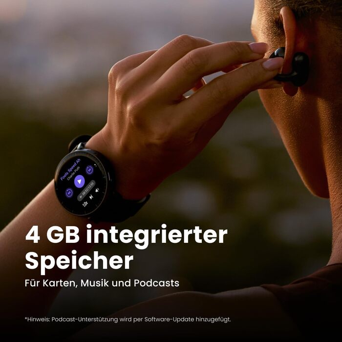 Розумний годинник Amazfit Active Max з 1,5-дюймовим AMOLED-дисплеєм, 25-денним часом автономної роботи, офлайн-картами, NFC, GPS, 4 ГБ пам&39яті, понад 170 спортивними режимами, водонепроникністю 5 атм, відстеженням серцевого ритму та сну для Android та i