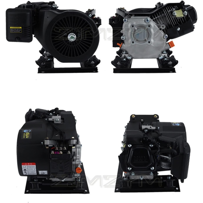 Генератор-розширювач діапазону 7 кВт 48/60/72 В для електровелосипеда/електротрицикла з інтелектуальним автоматичним керуванням з подвійним перетворенням частоти (тип A 72 В) Інший тип A 72 В