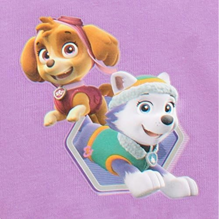 Піжами для дівчаток PAW PATROL з Еверестом та Скай, розмір 110, різнокольорові