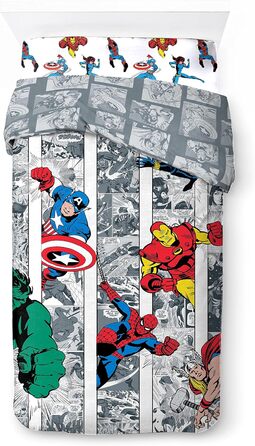 Бавовна Комплект постільної білизни з 3 предметів 135x200 см Односпальне ліжко - Підодіяльник простирадло 90x200 см наволочка 50x7