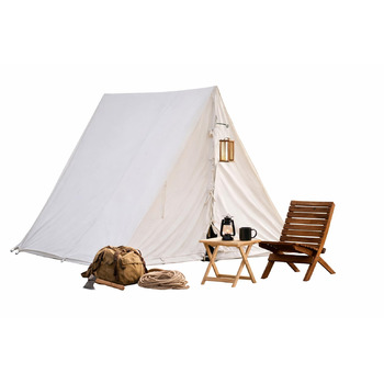 Намет у комплекті з жердинами, намет для реконструкції, клиноподібний каркас намету, намет для собак, клиноподібний каркас, середньовічний намет вікінгів, довжина 3,00 м висота 2,00 м ширина 2,50 м