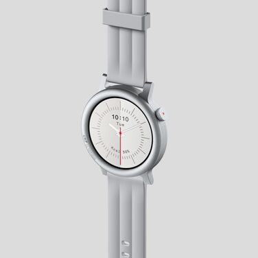 Розумний годинник 1.43&quot AMOLED, 13 днів автономної роботи, подвійний GPS, Bluetooth-дзвінки з шумопоглинанням AI, відстеження серцевого ритму та сну Світло-сірий, 3 Pro