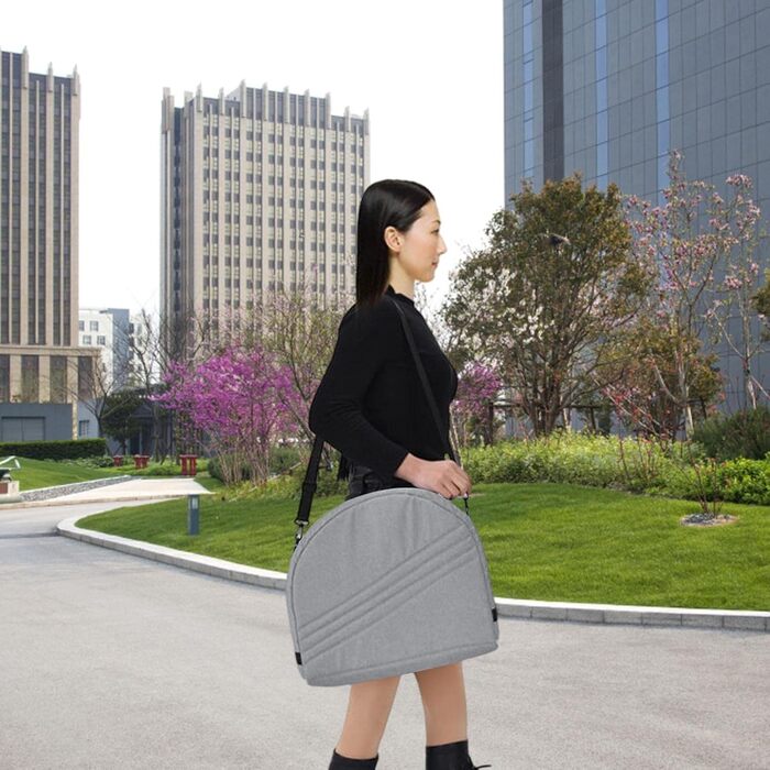 Дитяче ліжечко-дорожнє, складна колиска для ліжка Bionic, портативний намет-ліжечко для немовлят, з капюшоном від комарів, дитяча колиска для дітей 0-24 місяців, сірого кольору