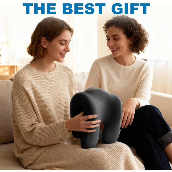 Підголівник для офісного крісла, підтримка шиї з ефектом пам&39яті, підголівник для дивана/кушетки, підголівник для офісного крісла, подушка для шиї для офісного крісла/обертового крісла, інвалідний візок (чорний)