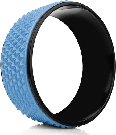 Колесо для йоги SPOKEY LEDA з масажною поверхнею, Ø 33 см, ширина 13 см Кільце для йоги для початківців та досвідчених практиків Ідеально підходить для стабілізації та розтяжки під час занять йогою