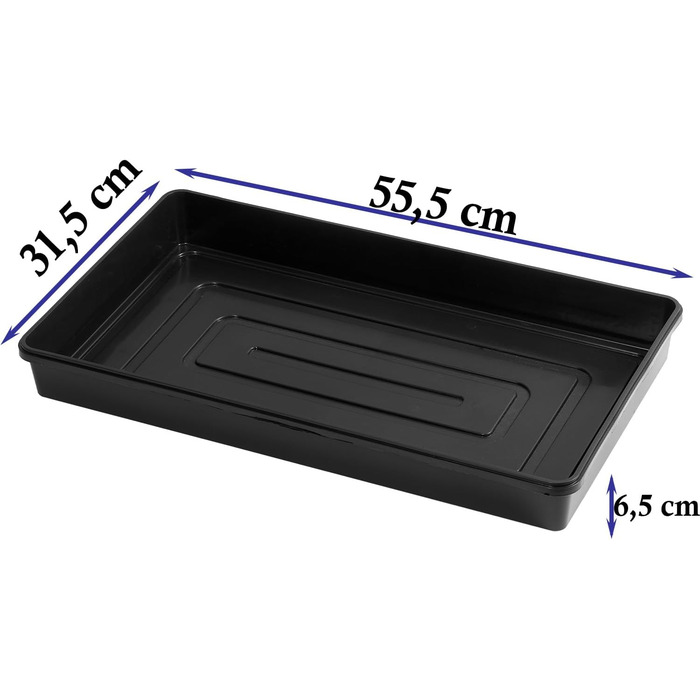 Квадратних горщиків для розсади з блюдцями, горщики для живців та розмноження розсади, з лотком, лотки для перенесення човників (горщики для розсади 9x9x9,5 блюдця 5 шт.) Горщики для розсади 9x9x9,5 блюдця, 5 шт., 18