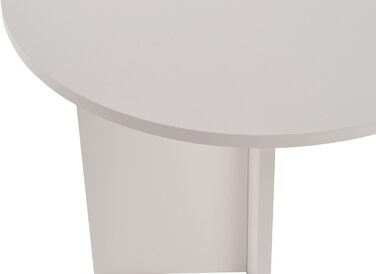 Елегантний білий обідній стіл, 180 x 75 x 89,5 см ДСП з 100 меламіновим покриттям, товщина 25 мм Ідеально підходить для сучасних обідніх приміщень, дерево, білий колір