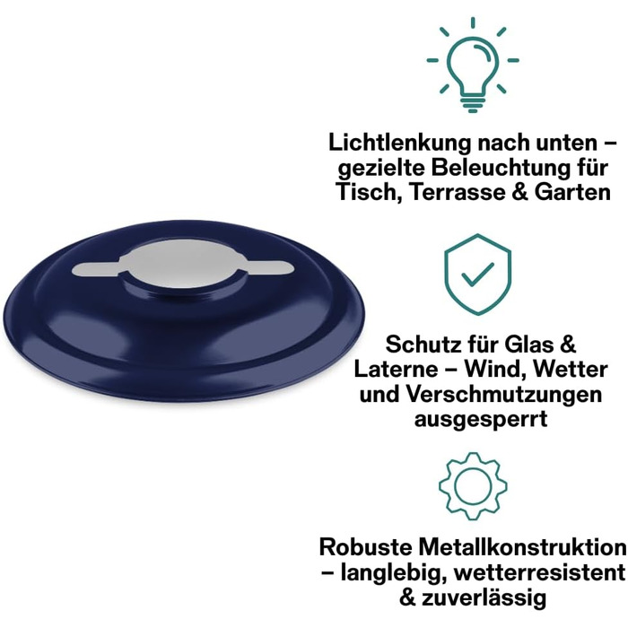 Комплект інтер&39єру Feuerhand, кобальтово-синій ліхтар Baby Special 276 LED рефлекторний абажур 2 літій-іонні батареї Теплий білий колір, регульована яскравість, до 18 днів роботи Для використання в приміщенні та на вулиці Безвідблискове, атмосферне світ
