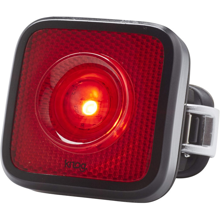 Задній велосипедний ліхтар Knog Blinder Mob StVZO, батарейковий/USB, червоний LED, чорний