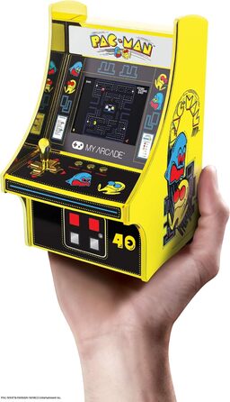 Ретро-аркадна машина, 3290 Pac-Man 40th Anniversary Micro Player