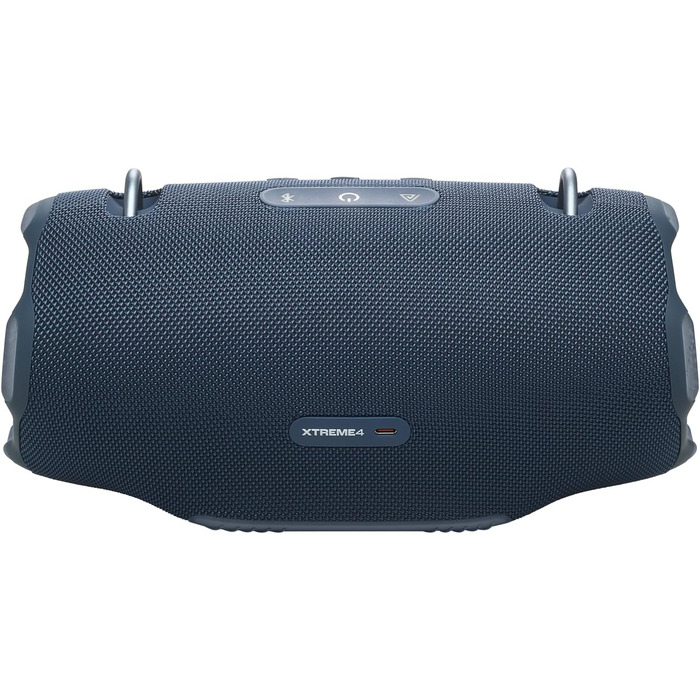 У синьому кольорі - Портативна Bluetooth-колонка з глибокими басами, штучним інтелектом та інтегрованим банком живлення - Водонепр