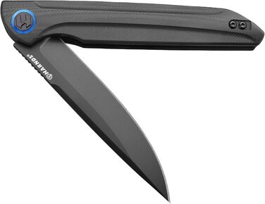 Складаний ніж Harnds Assassin Titanium Outdoor Knife, кишеньковий ніж, що швидко відкривається, з лезом Sandvik 14C28N та ручкою G