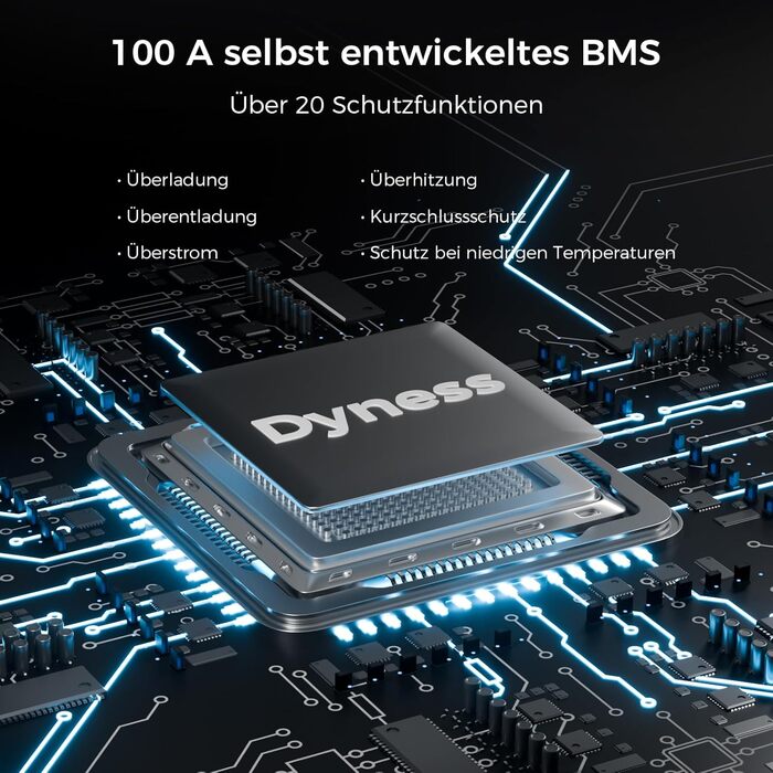 Літій-іонний акумулятор LiFePO4 12V 100Ah з Bluetooth Mini та 100A BMS, макс. 15000 циклів, 12V глибокого циклу літій-залізо-фосфатний акумулятор для караванів, сонячних систем для дому, човнів 12V 100Ah Mini Bluetooth